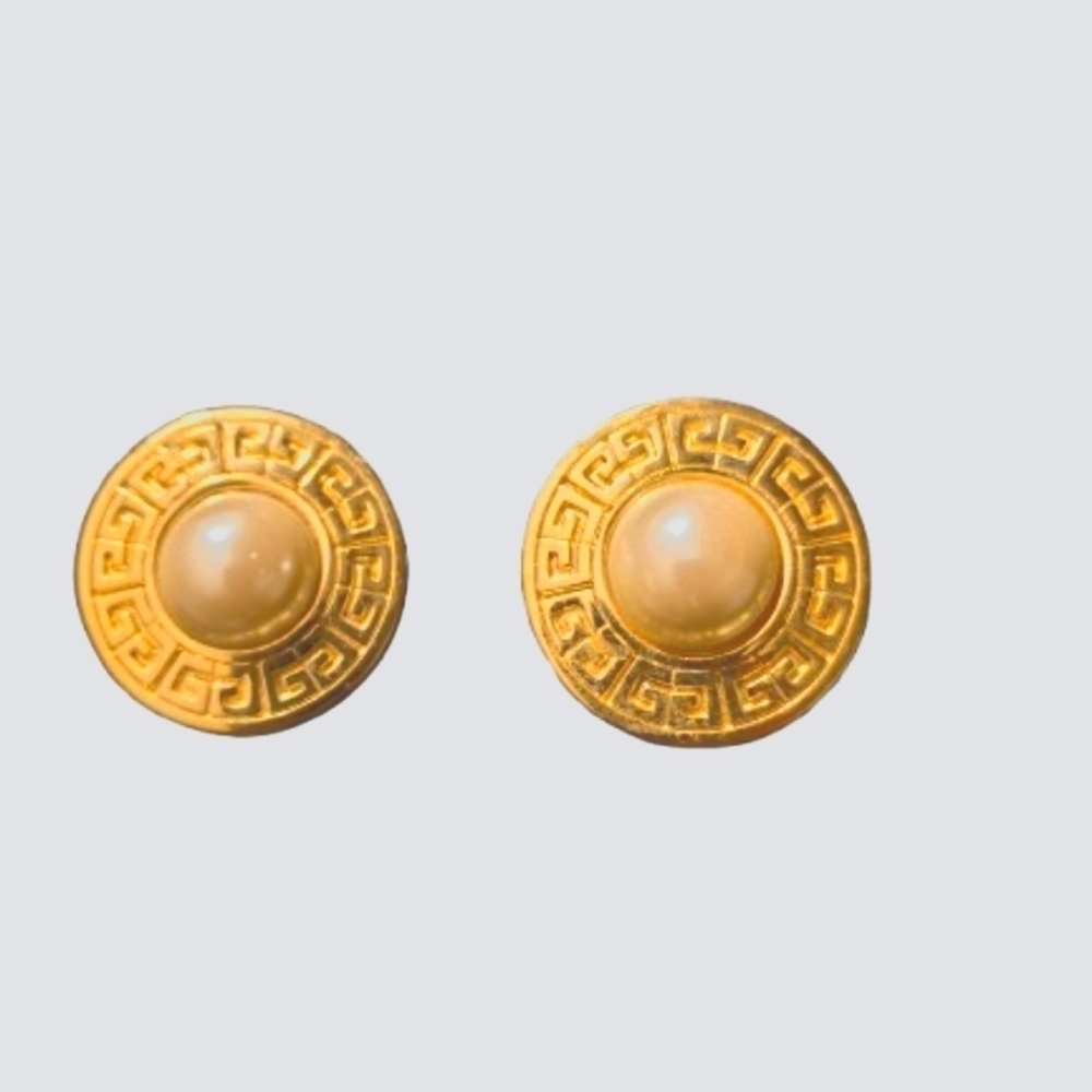 Givenchy Vintage Elegant Clip On Earrings